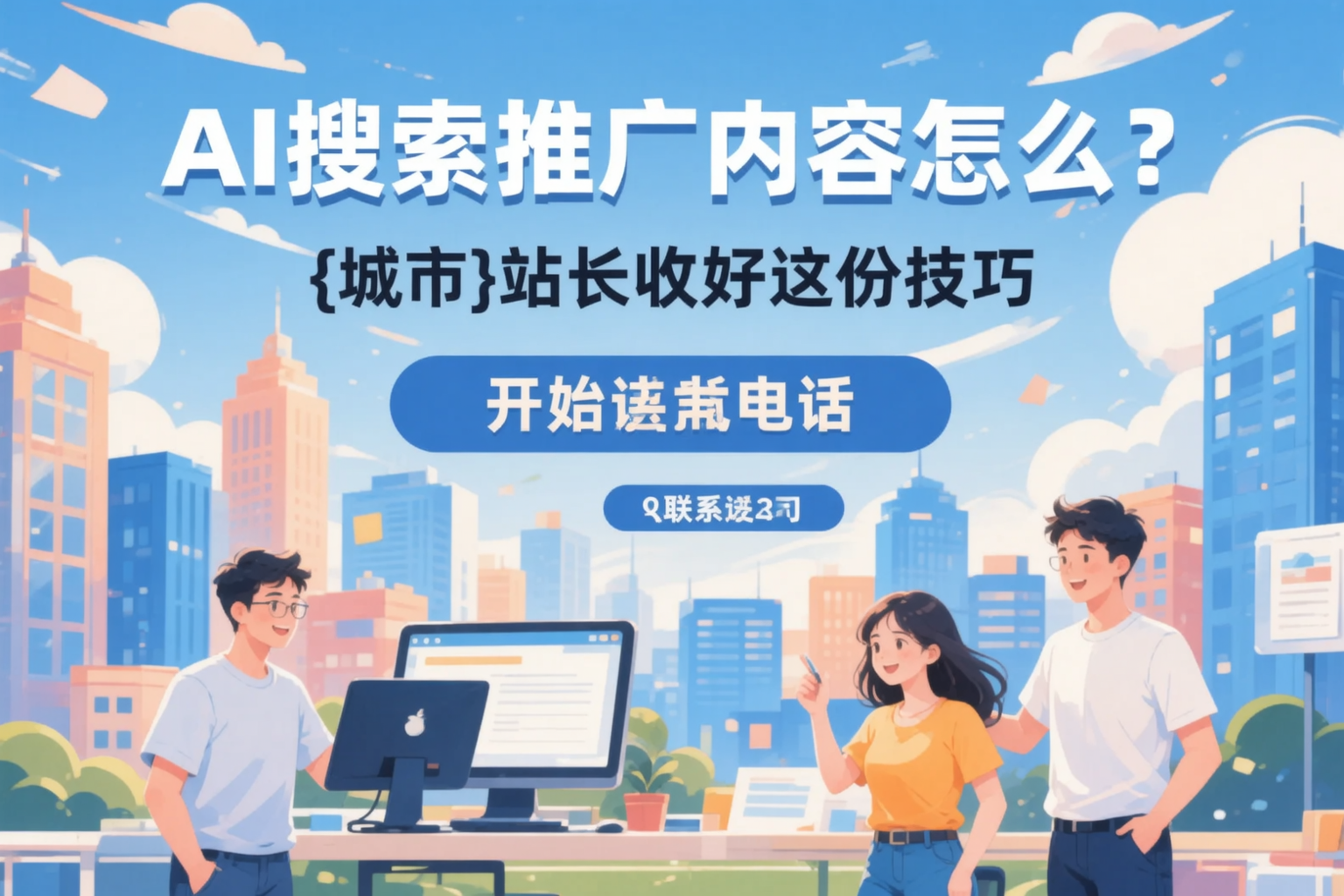 AI搜索推广内容怎么写?可克达拉站长收好这份技巧