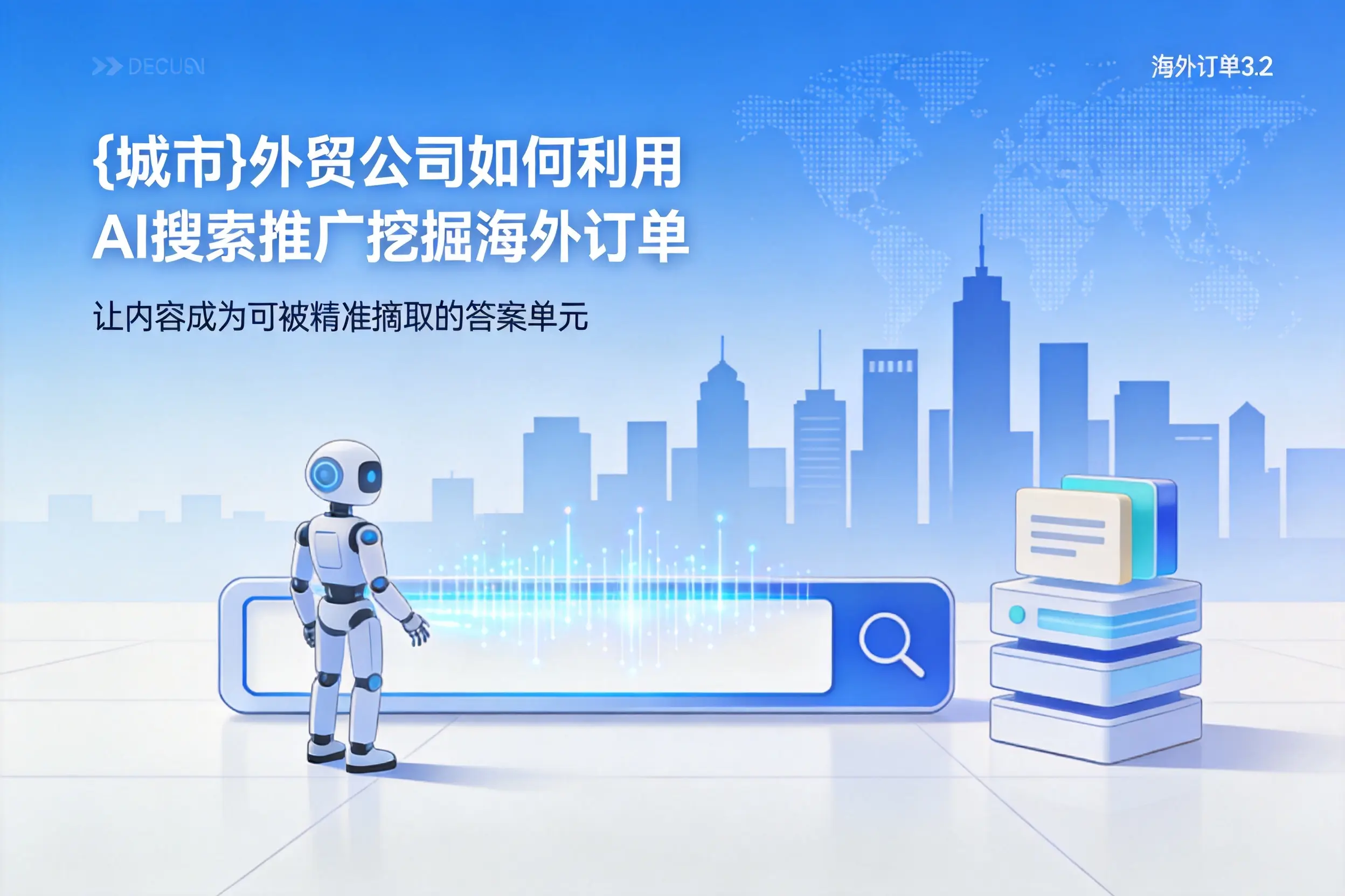 可克达拉外贸公司如何利用AI搜索推广挖掘海外订单