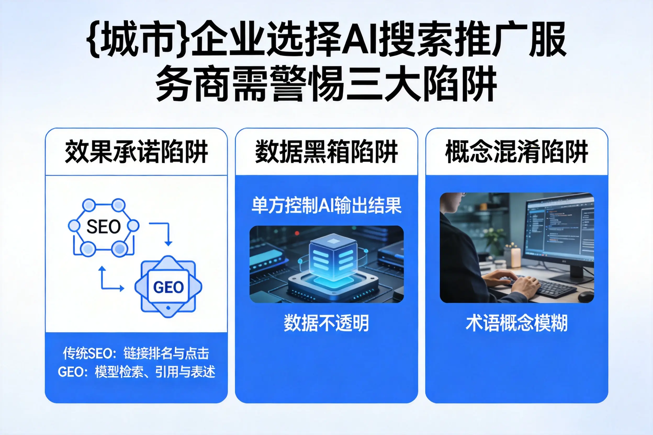 可克达拉企业选择AI搜索推广服务商需警惕三大陷阱