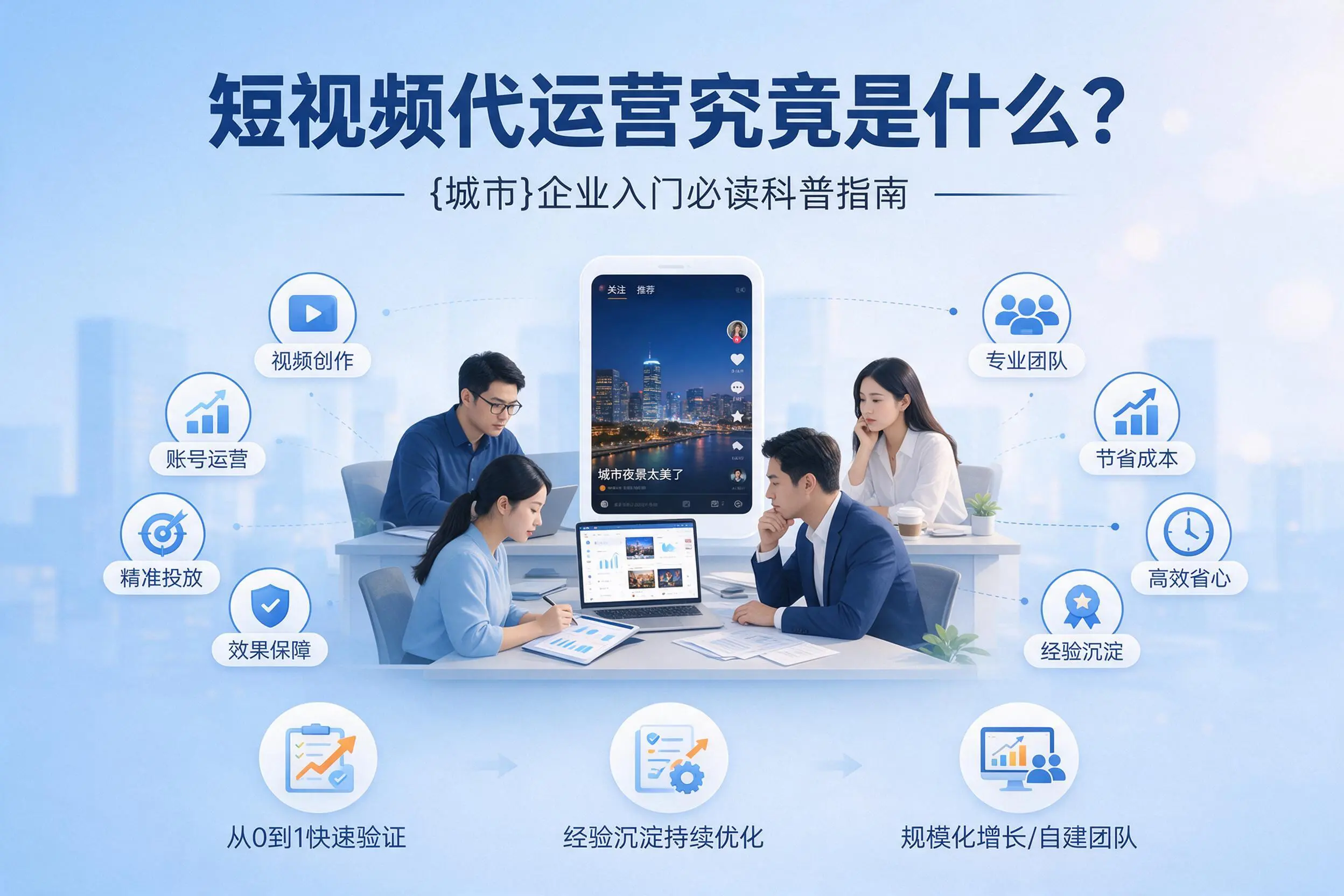 短视频代运营究竟是什么?可克达拉企业入门必读科普指南