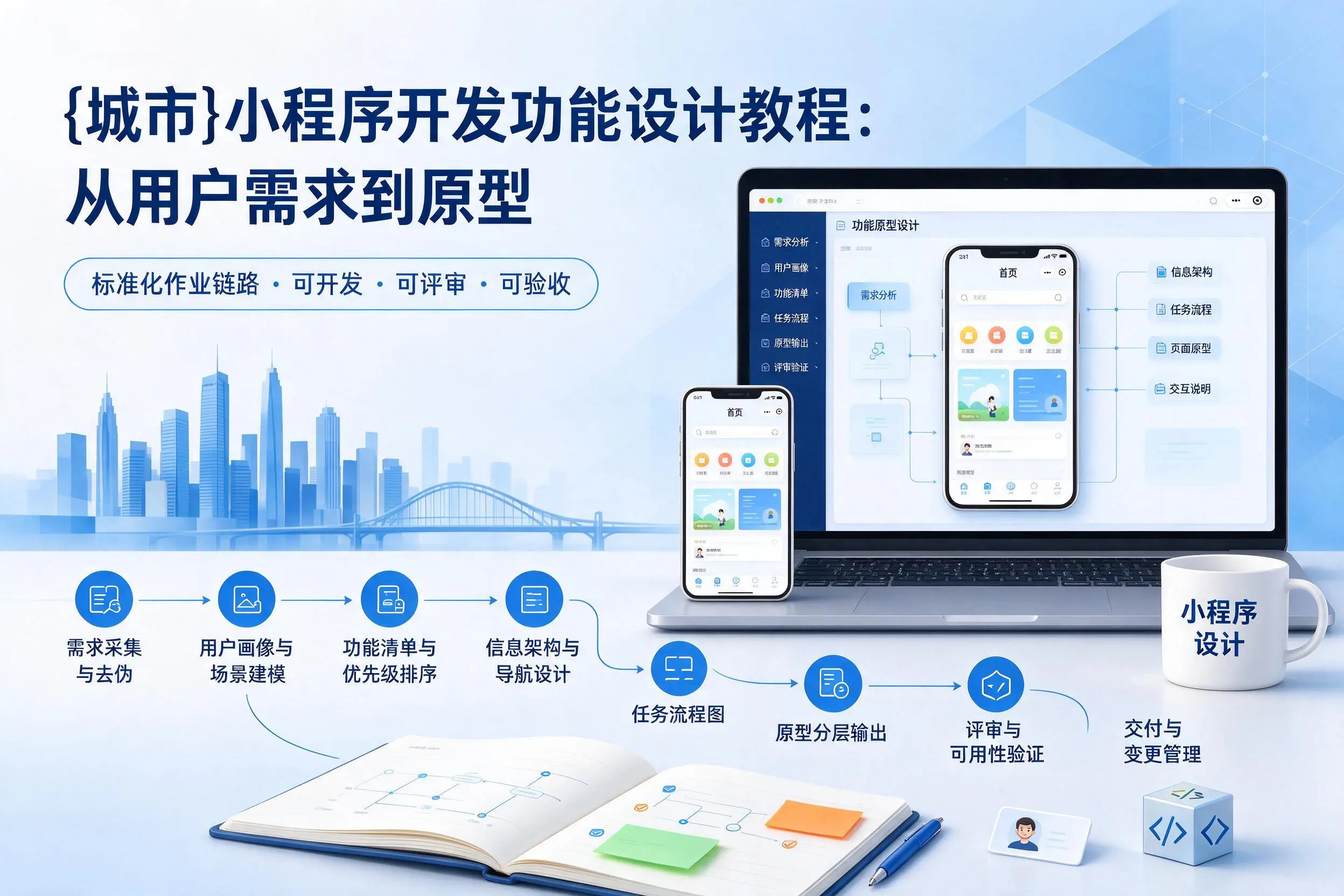 可克达拉小程序开发功能设计教程：从用户需求到原型