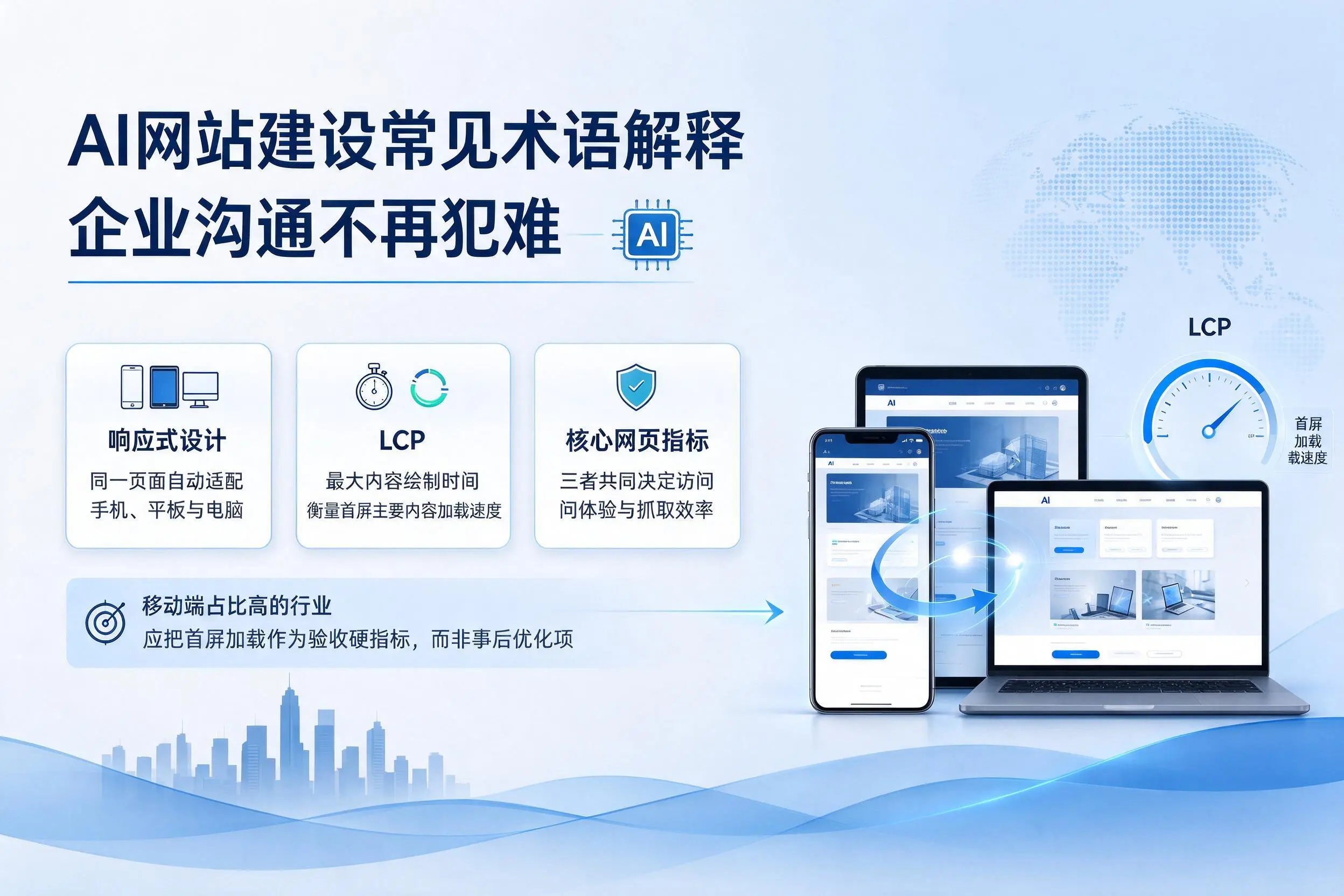 AI网站建设常见术语解释,可克达拉企业沟通不再犯难